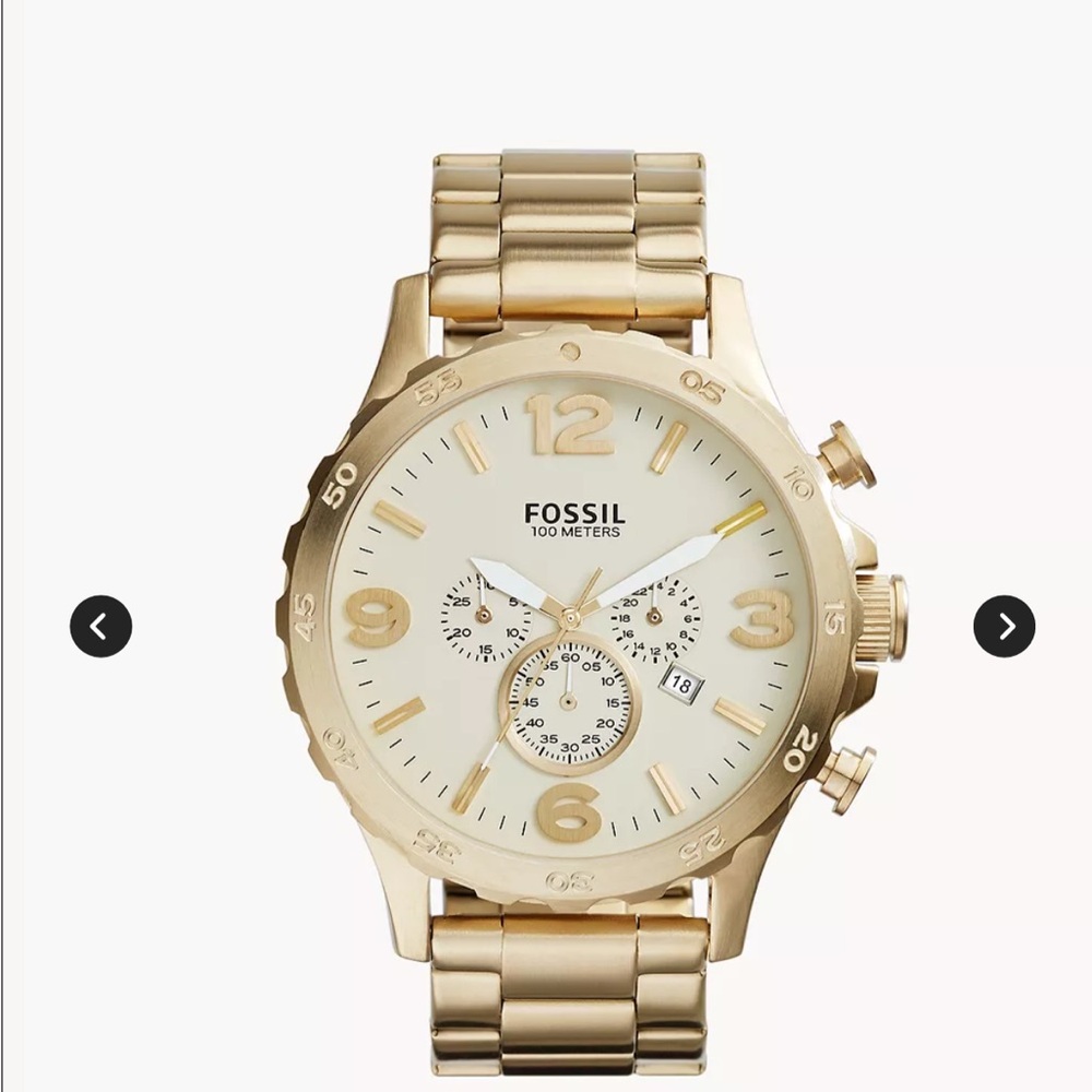 Nate Chronograph Gold-Tone Stainless Steel Watch